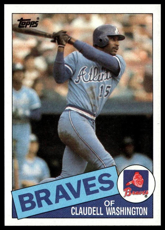 1985 Topps #540 Claudell Washington