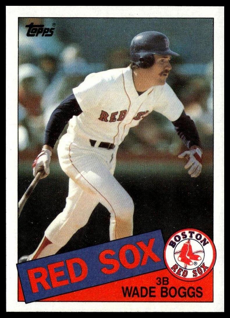 1985 Topps #350 Wade Boggs