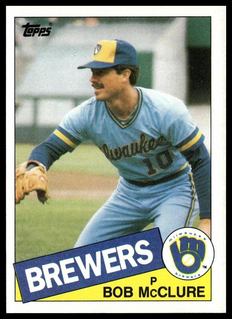 1985 Topps #203 Bob McClure