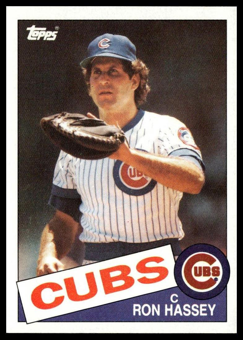 1985 Topps #742 Ron Hassey