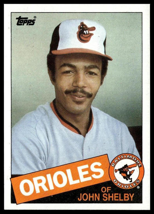 1985 Topps #508 John Shelby