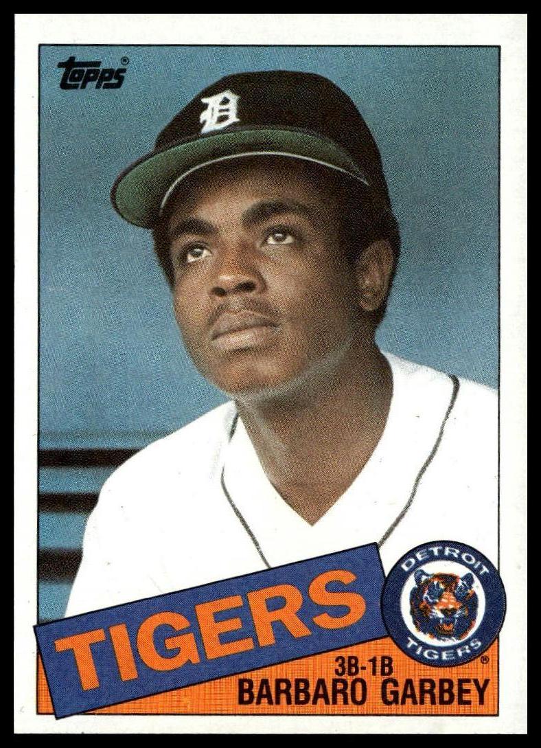 1985 Topps #243 Barbaro Garbey