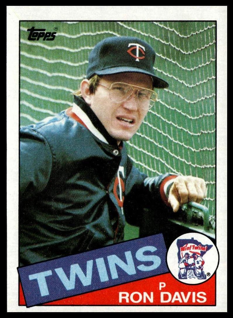 1985 Topps #430 Ron Davis