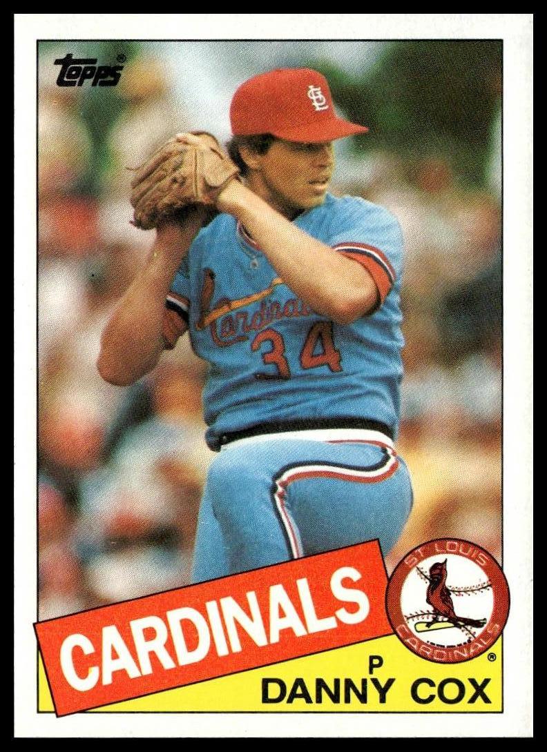 1985 Topps #499 Danny Cox