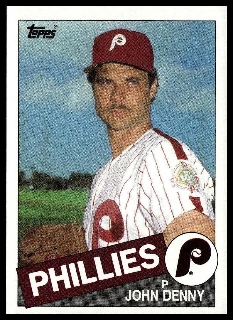 1985 Topps #325 John Denny