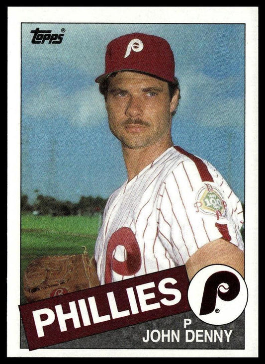1985 Topps #325 John Denny