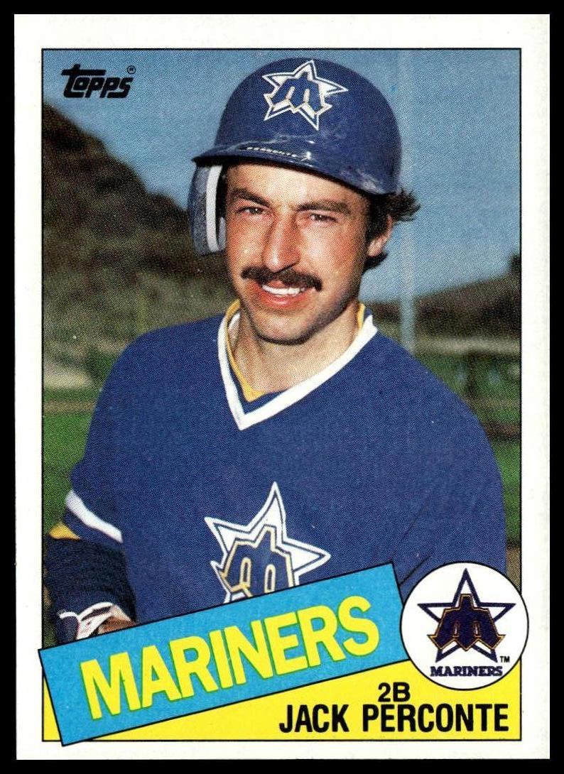 1985 Topps #172 Jack Perconte