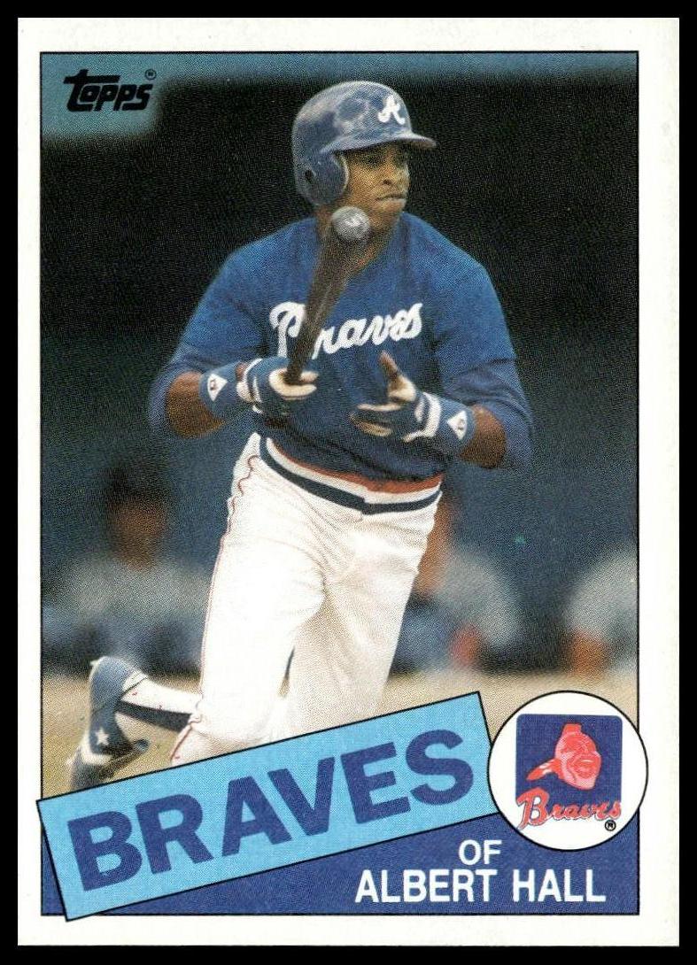 1985 Topps #676 Albert Hall