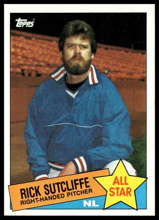 1985 Topps #720 Rick Sutcliffe