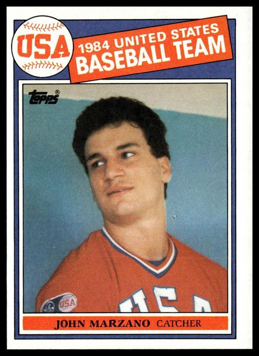1985 Topps #399 John Marzano