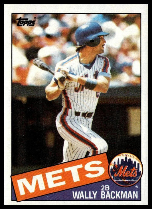 1985 Topps #677 Wally Backman