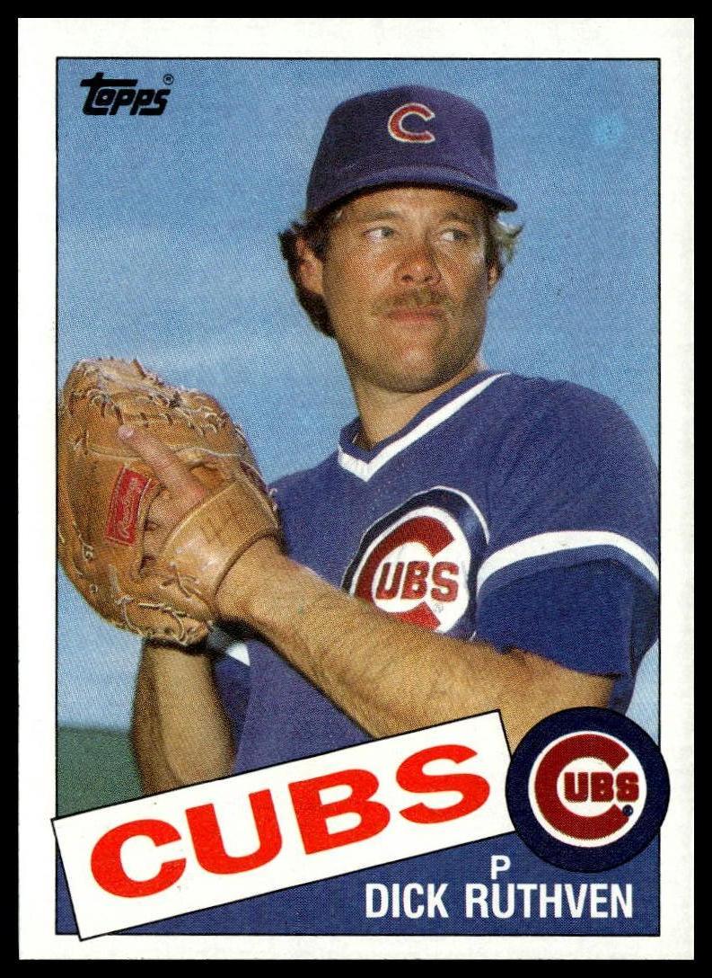 1985 Topps #563 Dick Ruthven