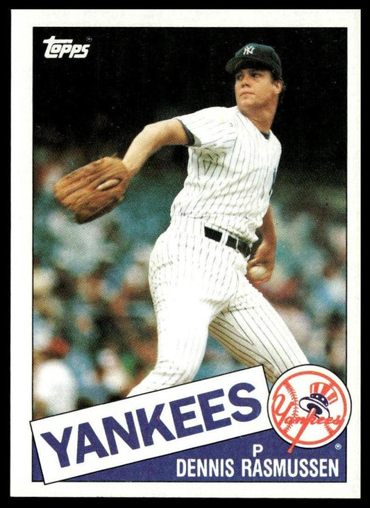 1985 Topps #691 Dennis Rasmussen