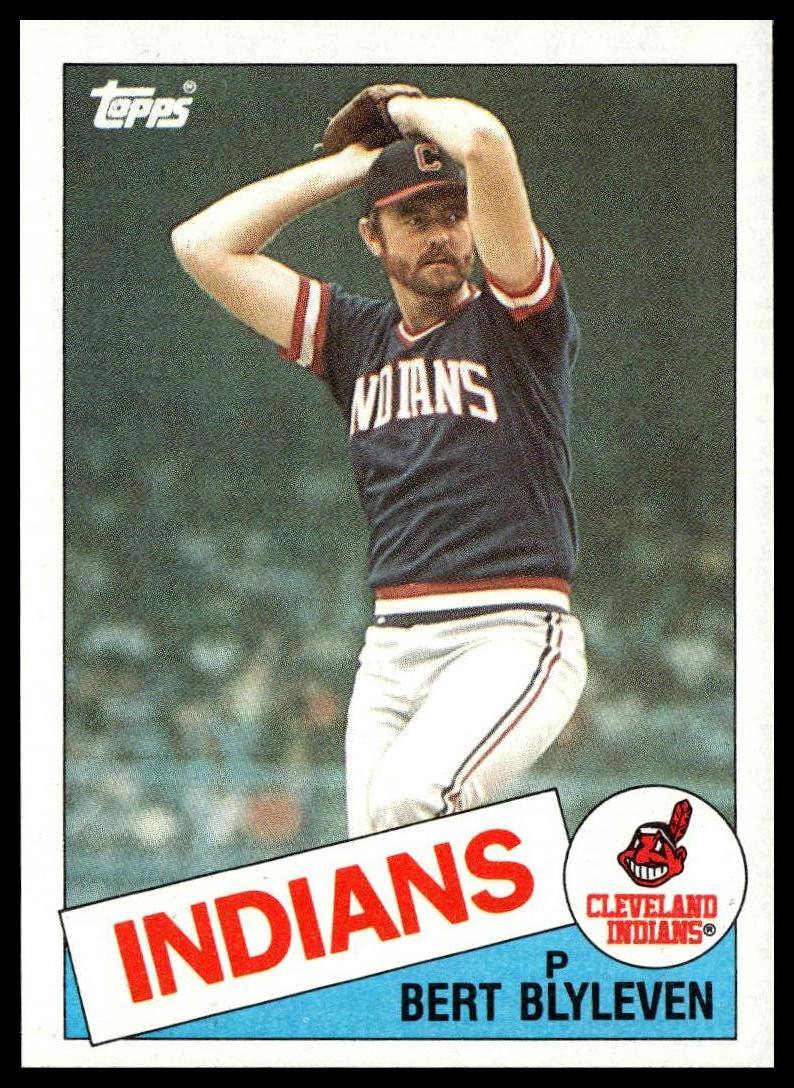 1985 Topps #355 Bert Blyleven
