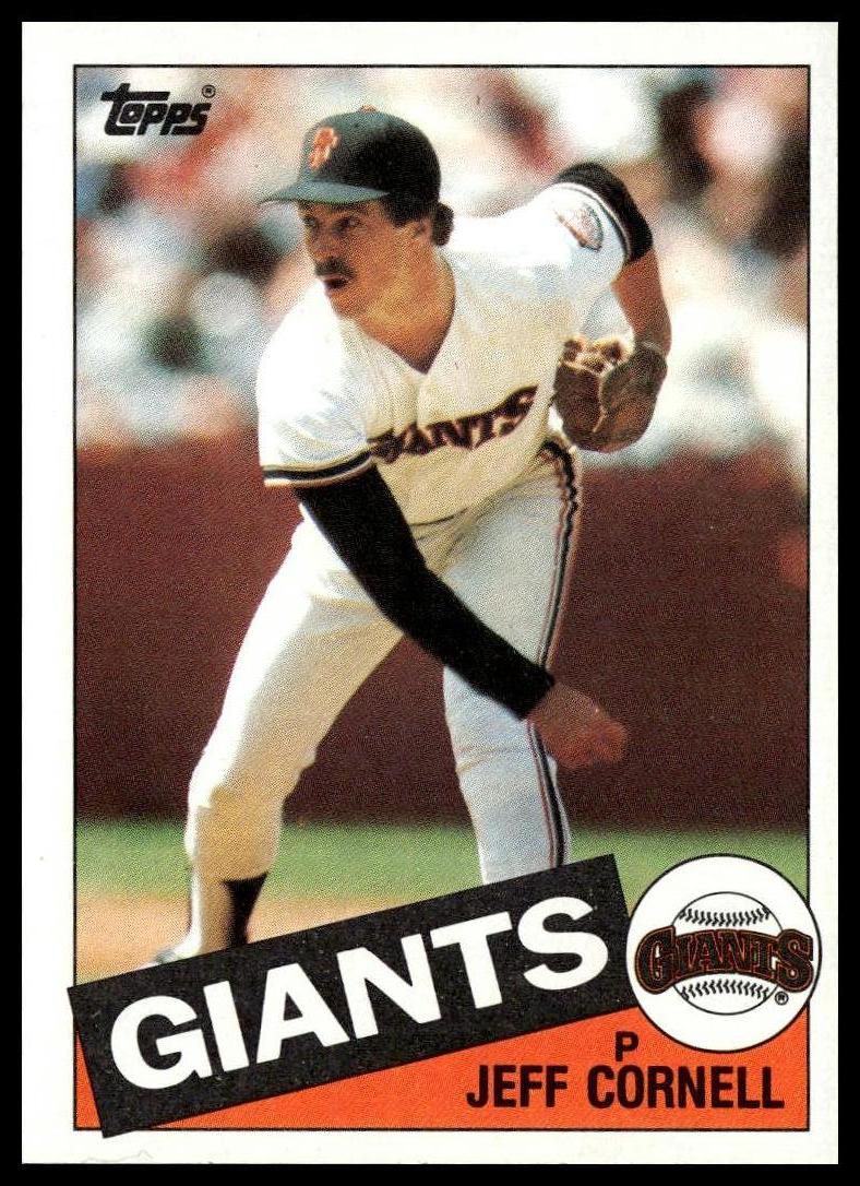 1985 Topps #514 Jeff Cornell