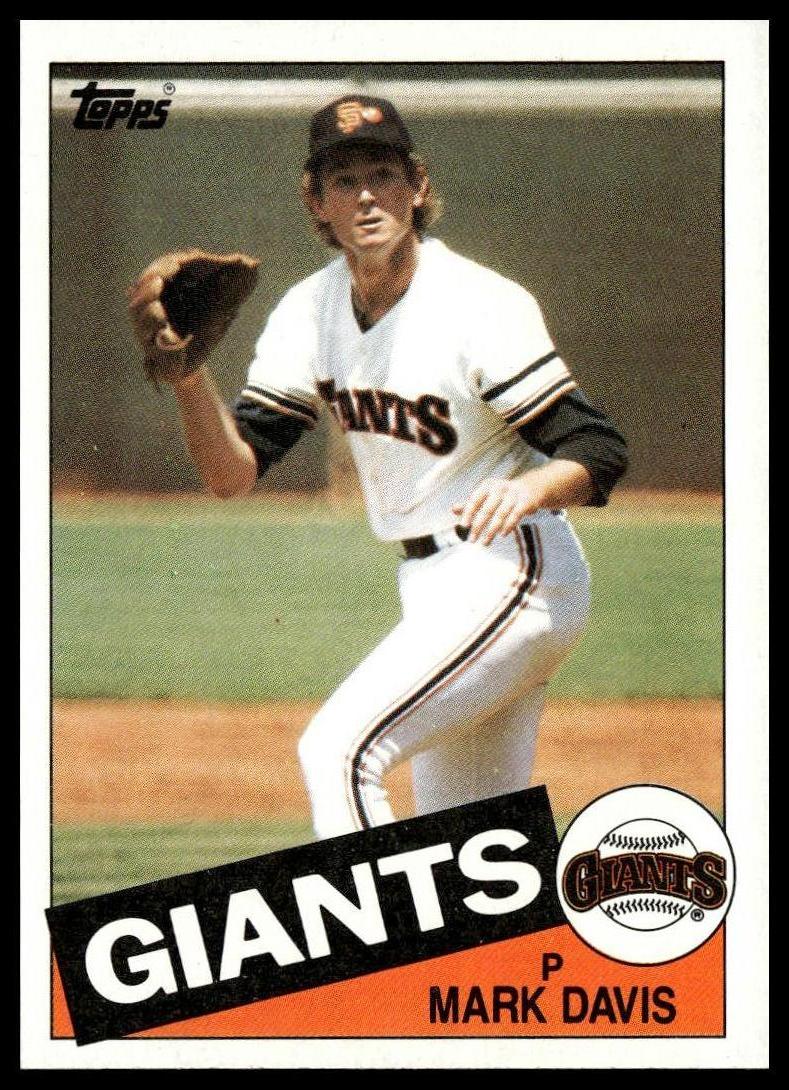 1985 Topps #541 Mark Davis