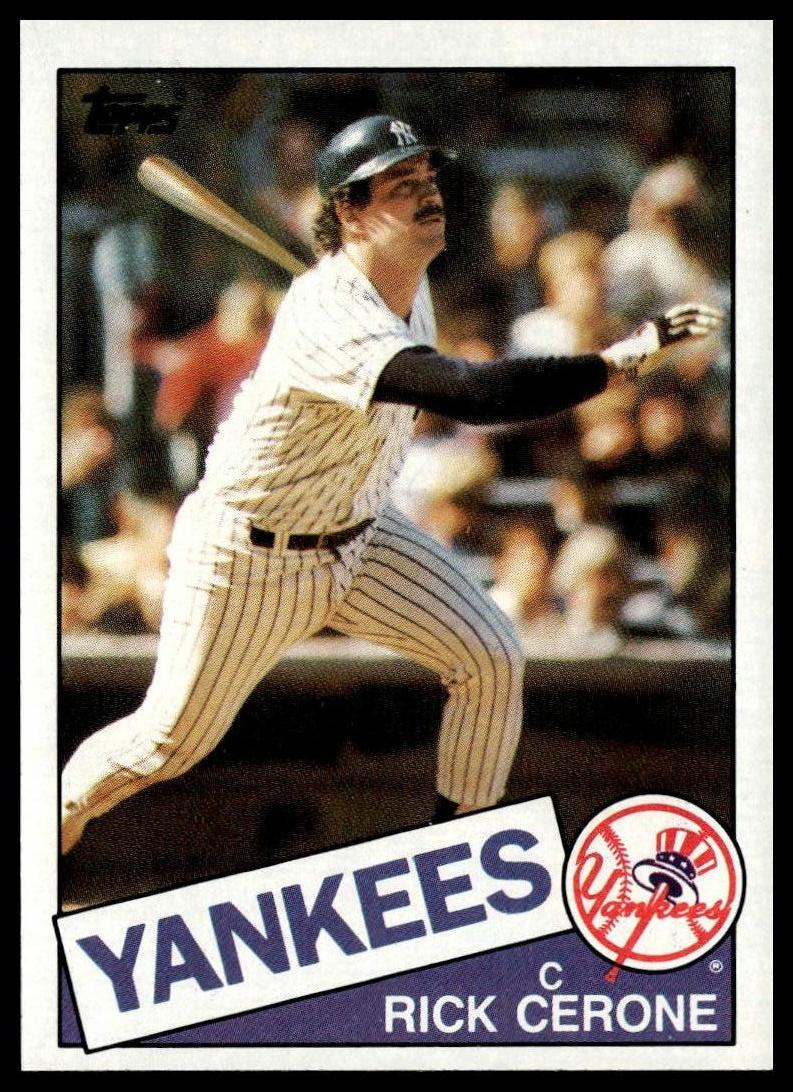 1985 Topps #429 Rick Cerone