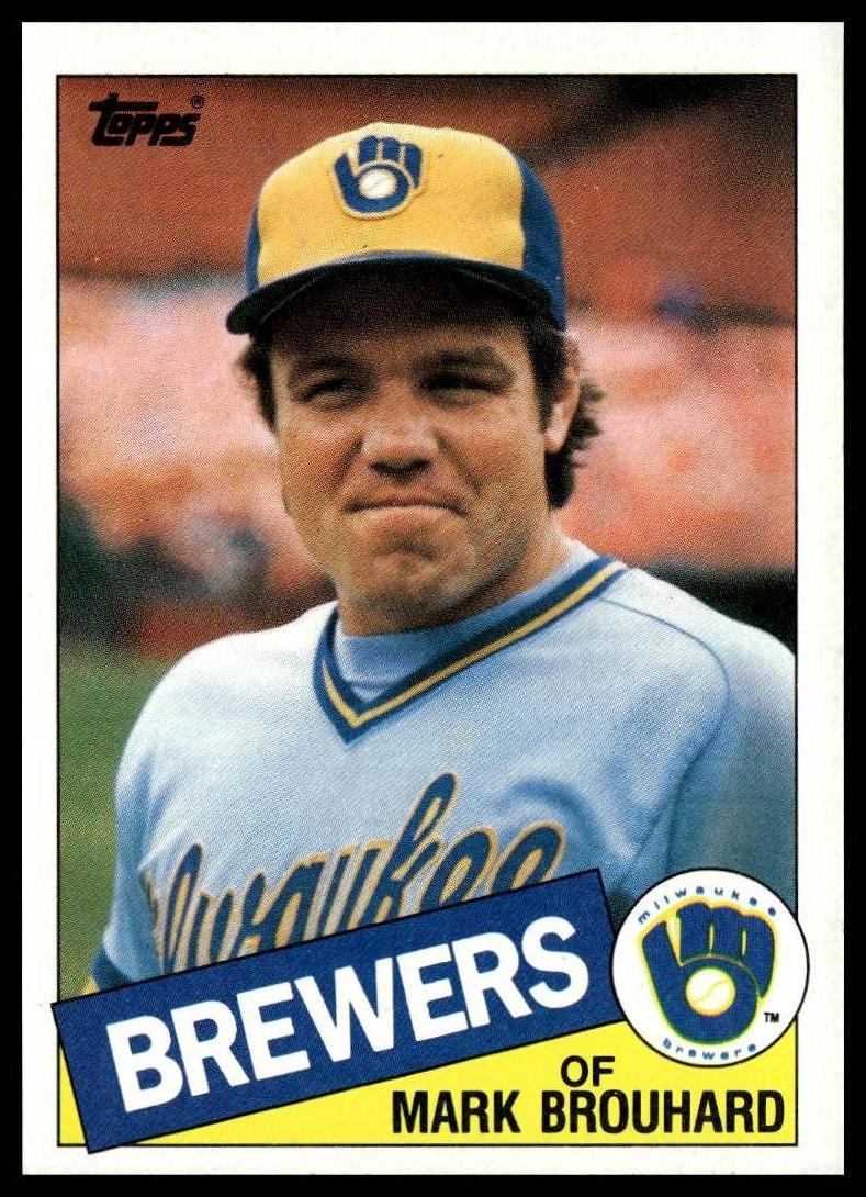 1985 Topps #653 Mark Brouhard