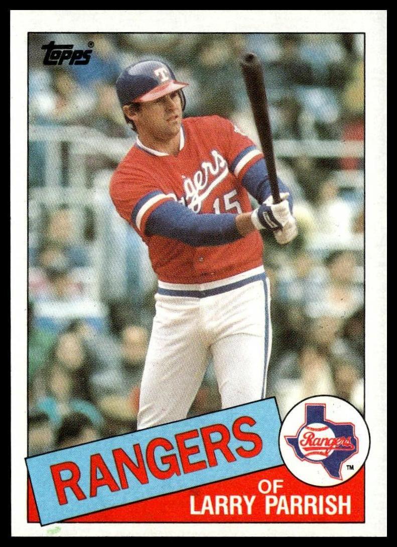 1985 Topps #548 Larry Parrish