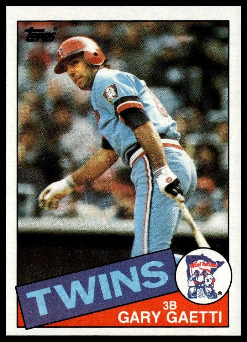 1985 Topps #304 Gary Gaetti