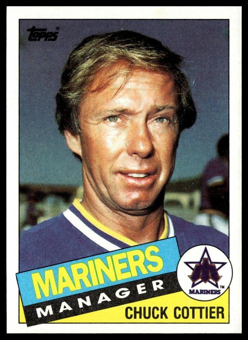 1985 Topps #656 Chuck Cottier