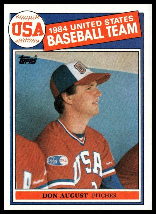 1985 Topps #392 Don August