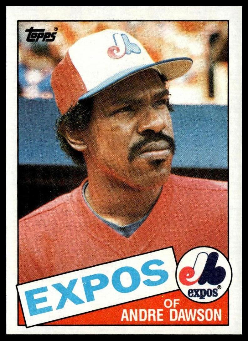 1985 Topps #420 Andre Dawson