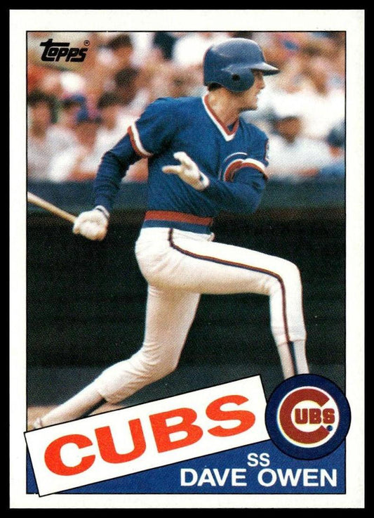 1985 Topps #642 Dave Owen