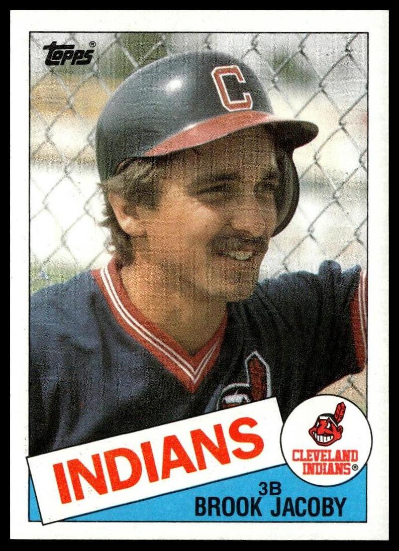 1985 Topps #327 Brook Jacoby