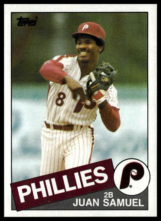 1985 Topps #265 Juan Samuel