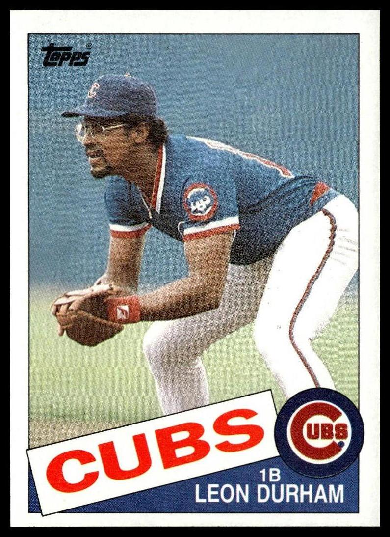 1985 Topps #330 Leon Durham