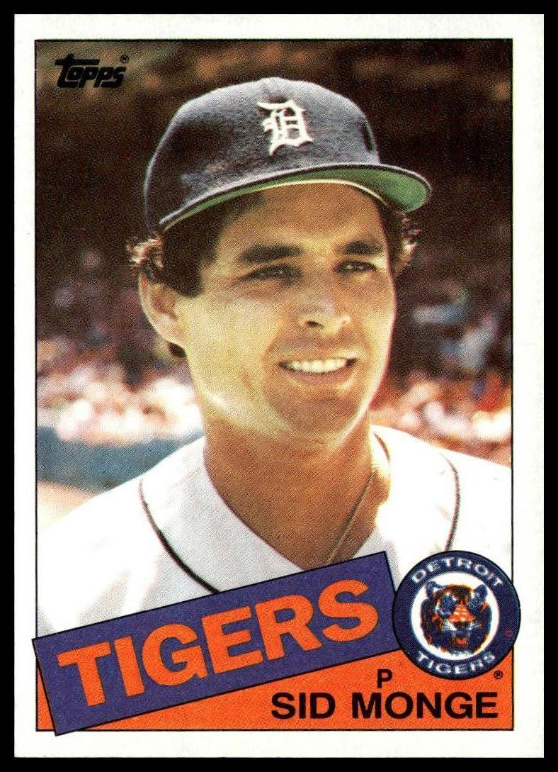 1985 Topps #408 Sid Monge
