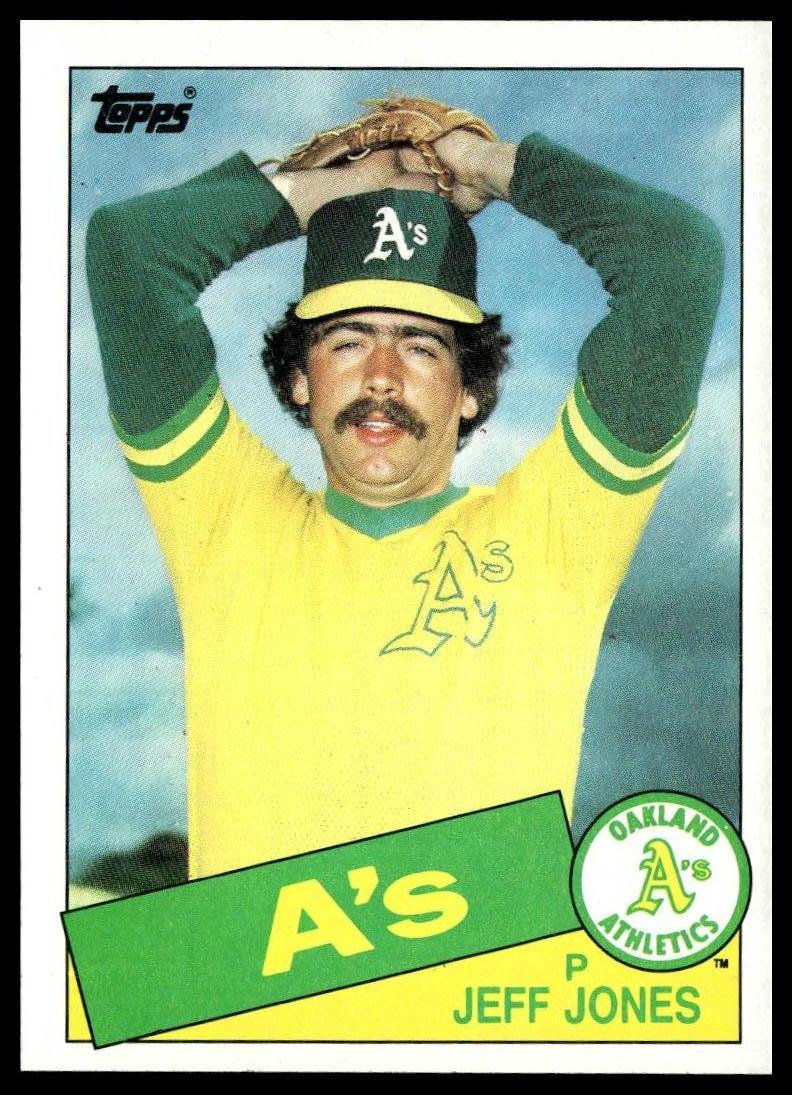 1985 Topps #319 Jeff Jones