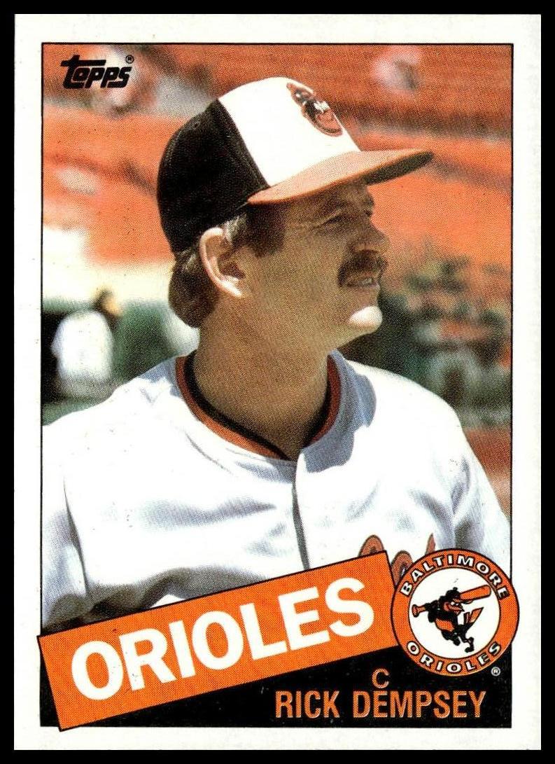 1985 Topps #521 Rick Dempsey