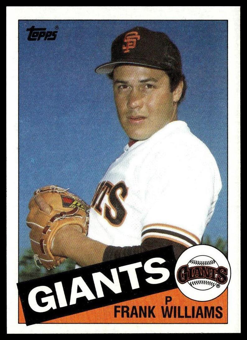 1985 Topps #487 Frank Williams