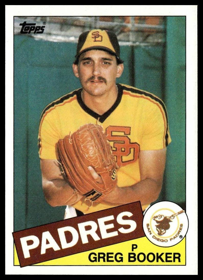 1985 Topps #262 Greg Booker