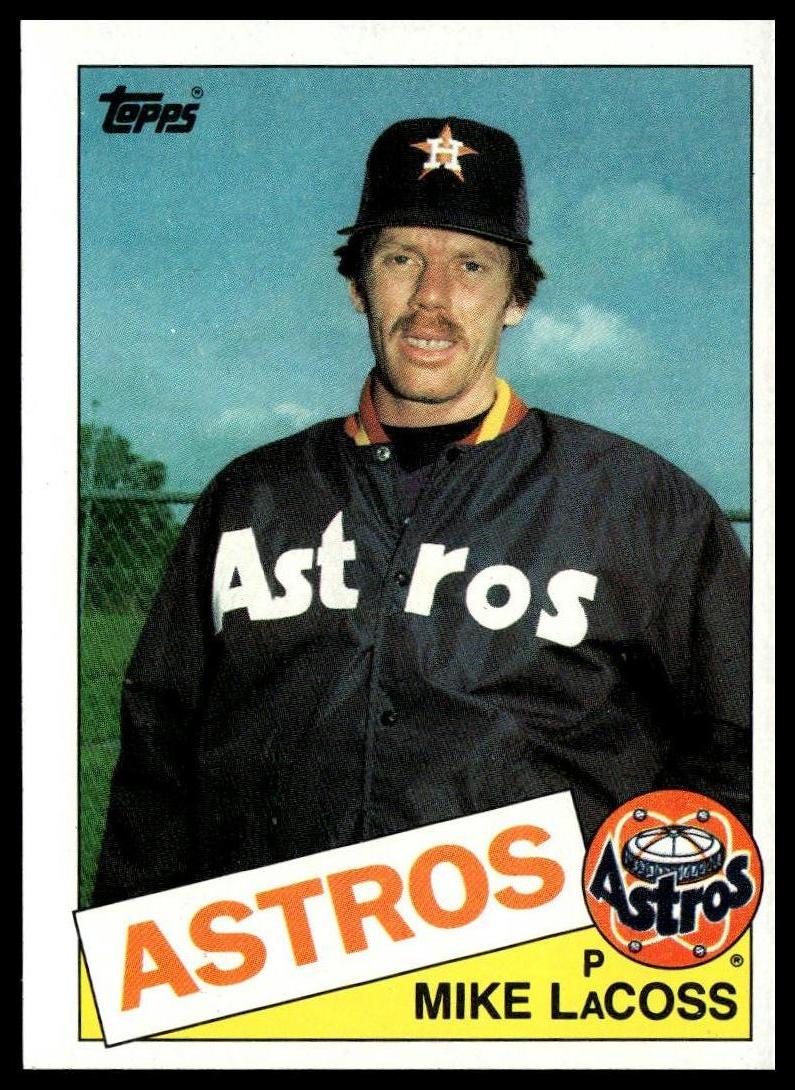 1985 Topps #666 Mike LaCoss
