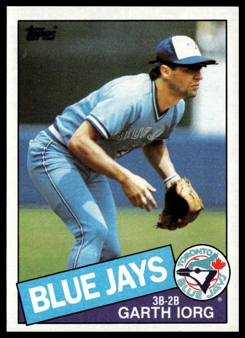 1985 Topps #168 Garth Iorg