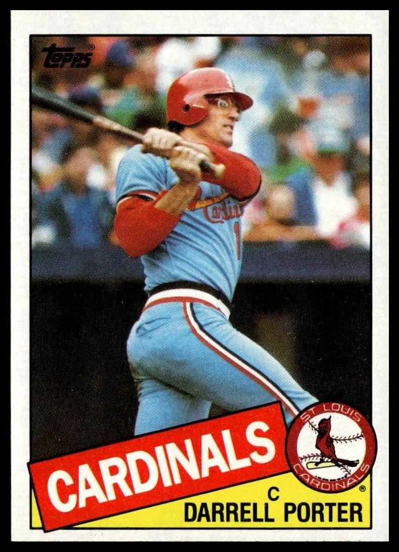 1985 Topps #525 Darrell Porter