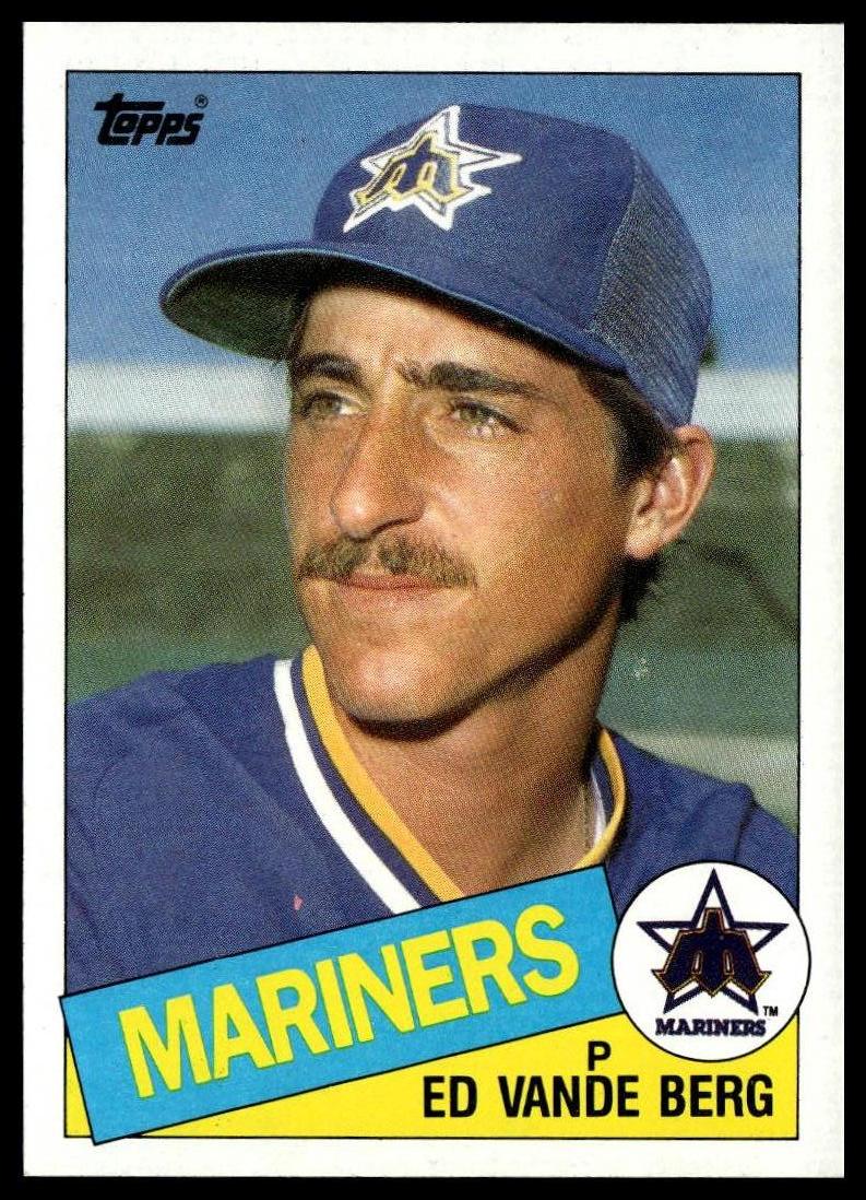 1985 Topps #566 Ed Vande Berg