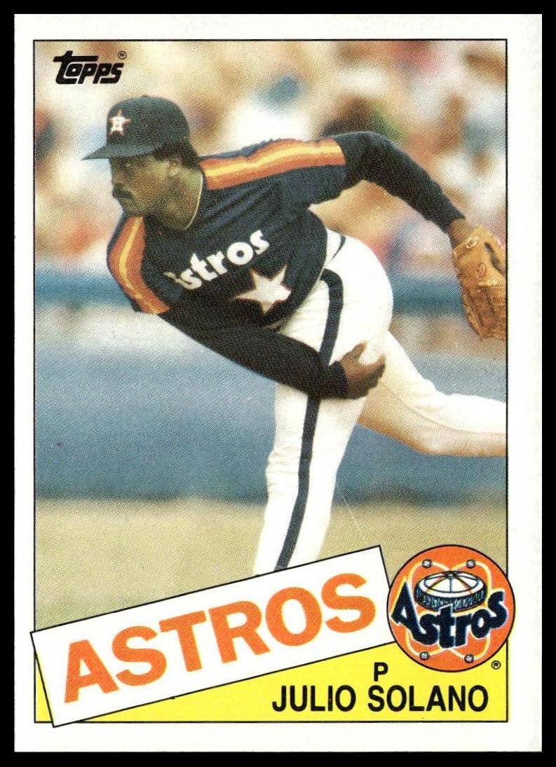 1985 Topps #353 Julio Solano