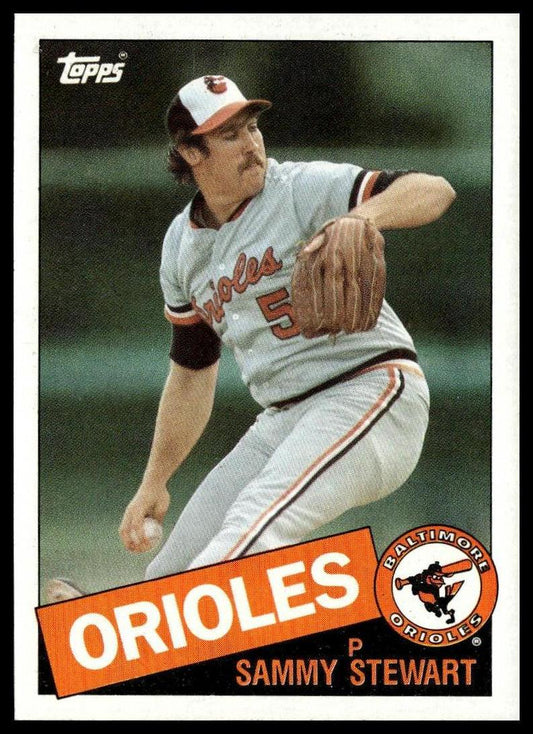 1985 Topps #469 Sammy Stewart