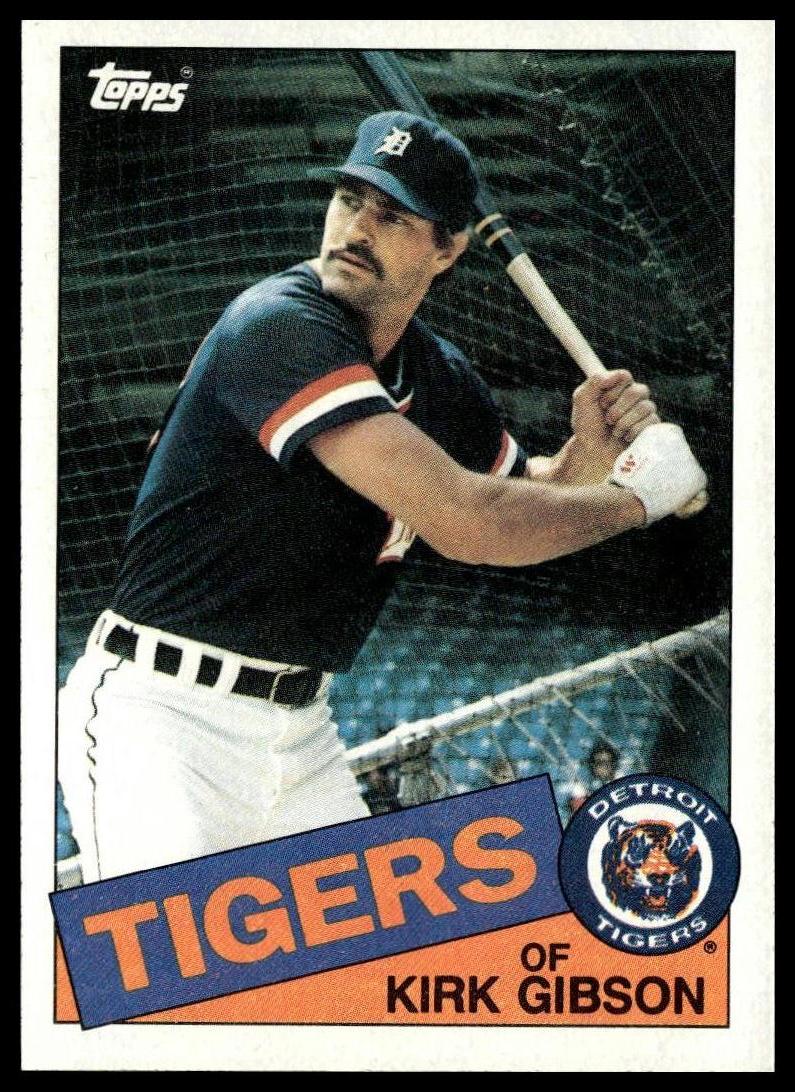 1985 Topps #565 Kirk Gibson