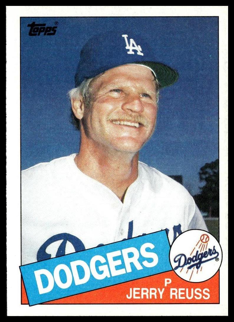 1985 Topps #680 Jerry Reuss