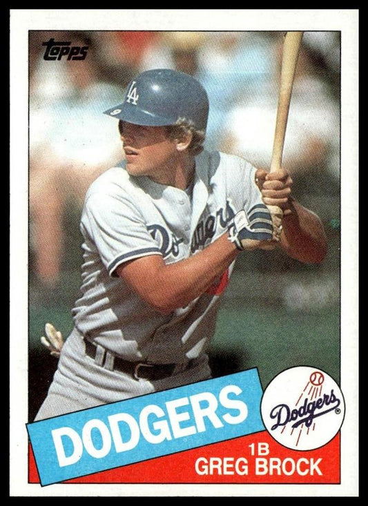 1985 Topps #753 Greg Brock