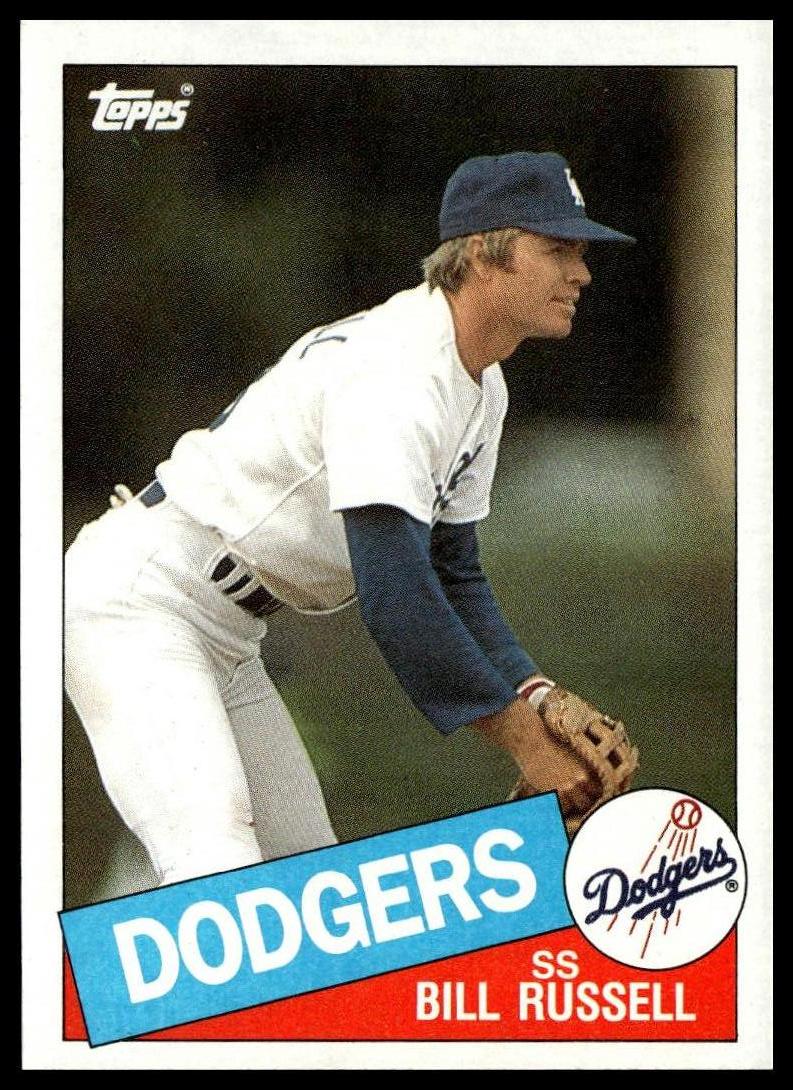 1985 Topps #343 Bill Russell