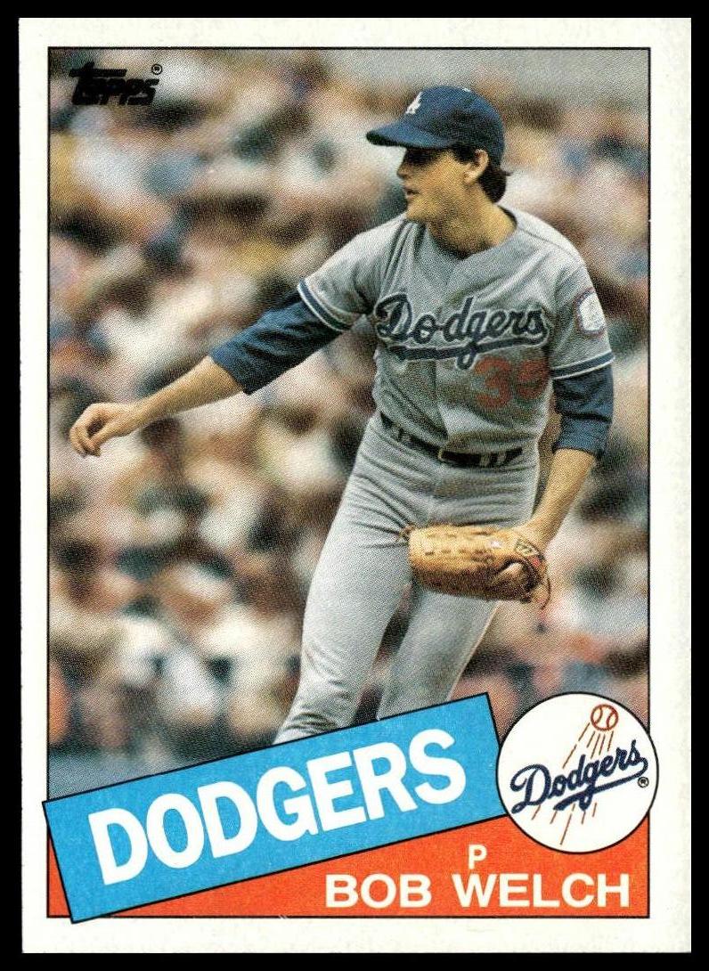 1985 Topps #291 Bob Welch