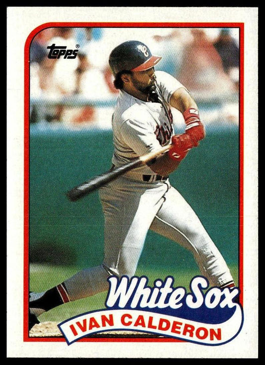 1989 Topps #656 Ivan Calderon