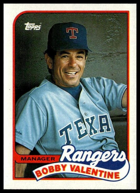 1989 Topps #314 Bobby Valentine