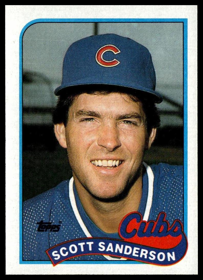 1989 Topps #212 Scott Sanderson
